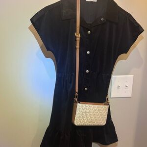 Copper Key Black Casual Kids Dress